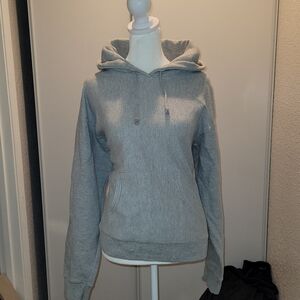 Gray Women's Champion Hoodie Size Medium